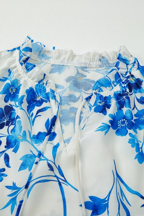 Blumenvolant Langarmshirt - Image 4