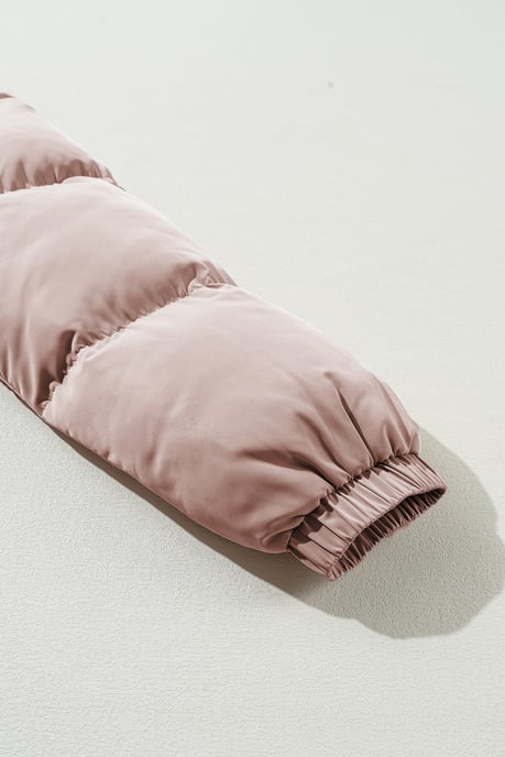Pufferjacke mit langem Arm und Stehkragen - Image 4
