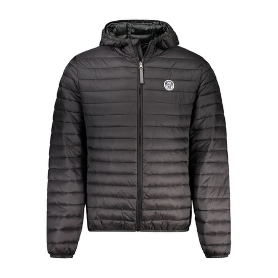 Gestepfte Kapuzenjacke Modell Schwarz - Image 1