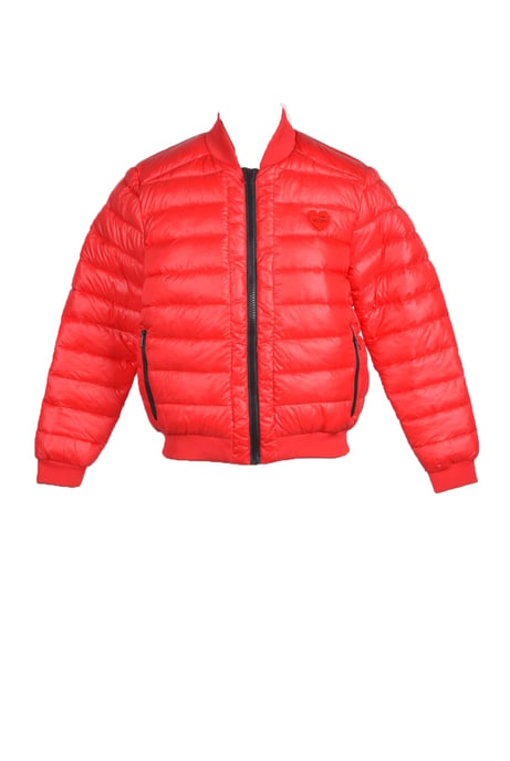 Lässige gepolsterte Jacke Rot - Image 2