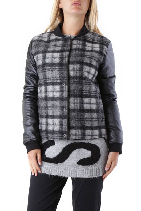 Karierte Bomberjacke - Image 1