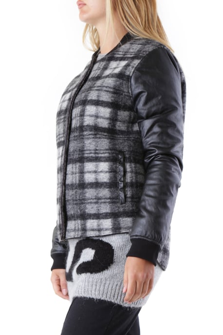 Karierte Bomberjacke - Image 3
