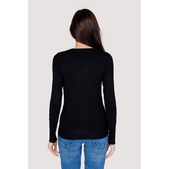V-Ausschnitt Strickpullover mit langen Ärmeln - Image 3