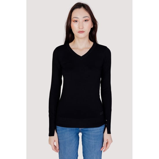 V-Ausschnitt Strickpullover mit langen Ärmeln - Image 5