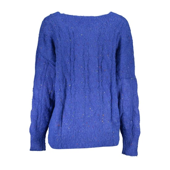 V-Ausschnitt melierter Strickpullover - Image 2