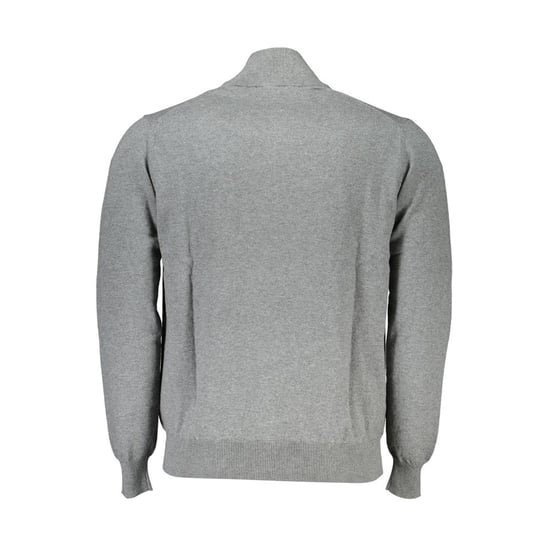 Halbzipper Strickpullover Grau - Image 2