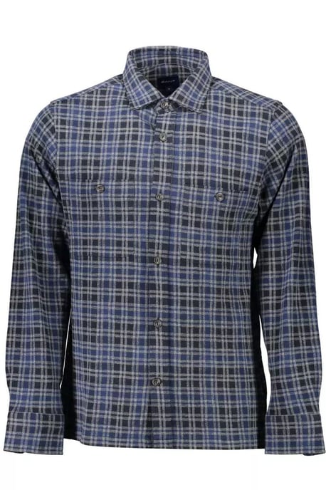 Kariertes Flanellhemd Langarm Regular Fit - Image 1
