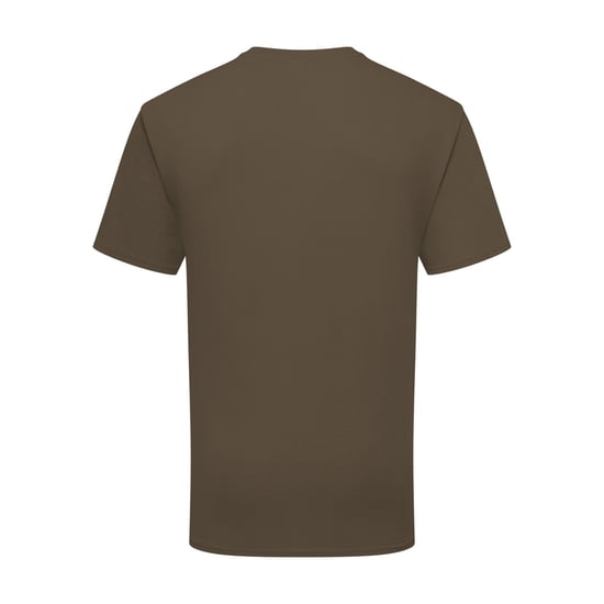 Fruit Of The Loom Herren Premium T-Shirt (Dunkelbraun) - Image 2