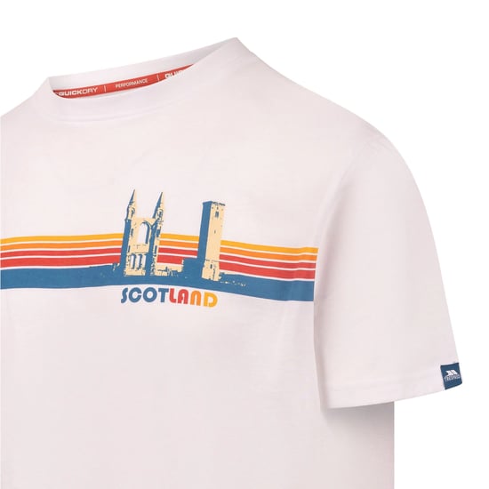 Trespass Herren Standrew T-Shirt (Weiß) - Image 3