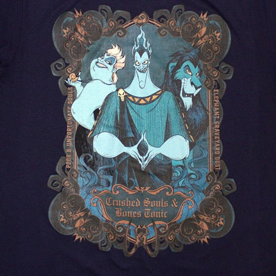 Disney - "Villains Crushed Souls" T-Shirt für Herren/Damen Unisex (Marineblau) - Image 2