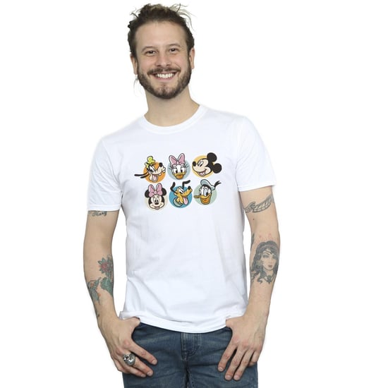 Disney - "Mickey Mouse and Friends" T-Shirt für Herren (Weiß) - Image 3