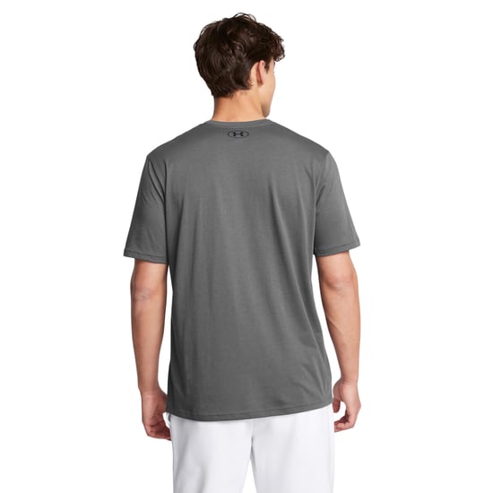 Under Armour - "Sportstyle" T-Shirt für Herren kurzärmlig (Burgfelsengrau/Schwarz) - Image 2