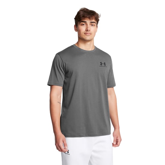 Under Armour - "Sportstyle" T-Shirt für Herren kurzärmlig (Burgfelsengrau/Schwarz) - Image 3