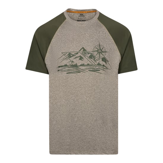 Trespass - "Fullmer" T-Shirt für Herren (Feuchtgebiet meliert) - Image 1