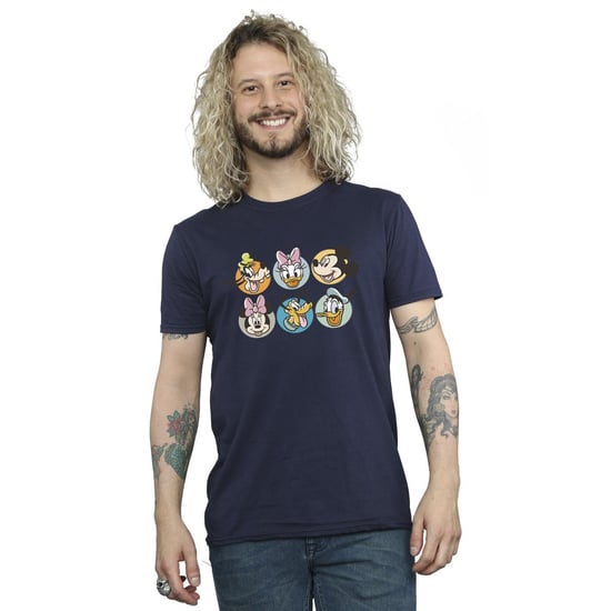 Disney - "Mickey Mouse and Friends" T-Shirt für Herren (Marineblau) - Image 2