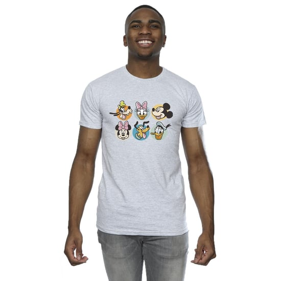 Disney - "Mickey Mouse and Friends" T-Shirt für Herren (Grau) - Image 2