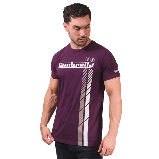 Lambretta - "SS25" T-Shirt für Herren (Winterblüte) - Image 3