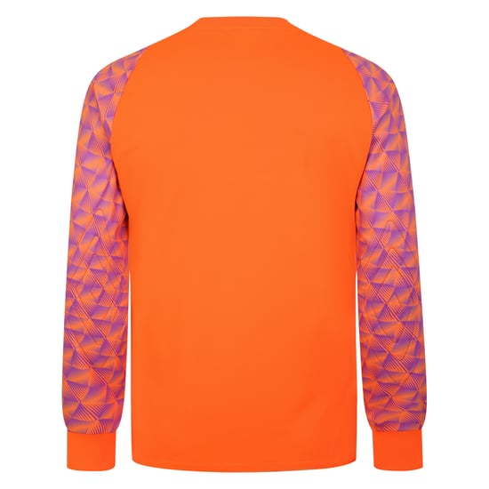 Umbro - "Flux" Torwarttrikot für Herren Langärmlig (Leuchtend Orange/Purpur Kaktus) - Image 2