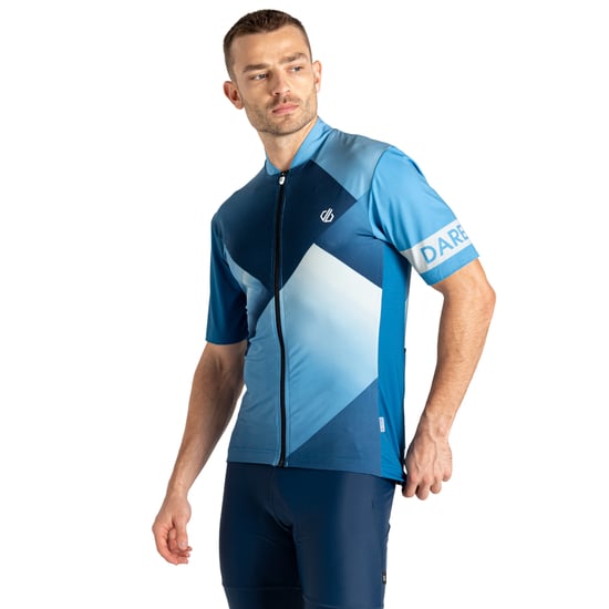 Dare 2B - "AEP Pedal II" Oberteil für Herren kurzärmlig (Blaustahl/Erbe blau) - Image 5