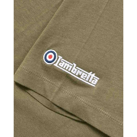 Lambretta - T-Shirt für Herren (Khaki) - Image 5