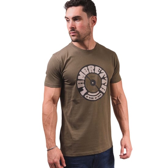 Lambretta - T-Shirt für Herren (Khaki) - Image 6