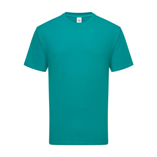 Fruit Of The Loom Herren Premium T-Shirt (Meeresblau Grün) - Image 1