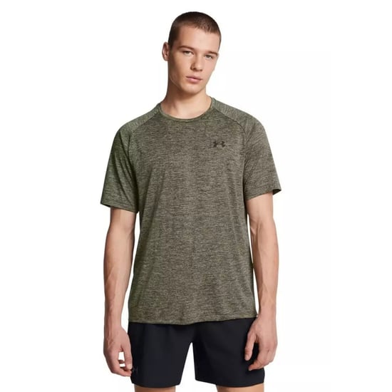 Under Armour - "Tech" T-Shirt für Herren kurzärmlig (Marine OD Grün) - Image 4