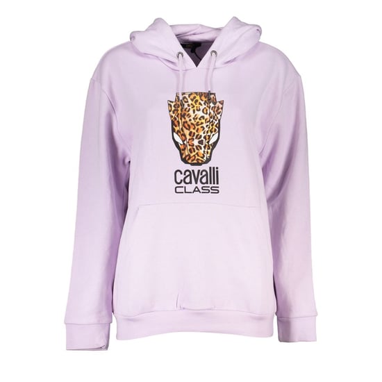 Cavalli Class Leopardkopf-Hoodie Stil CA28853 - Lila - Image 1
