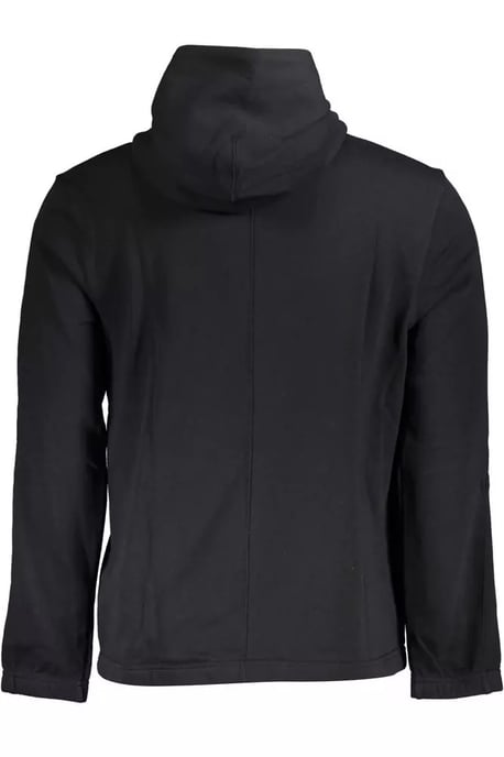 Schwarzer Hoodie mit lässigem Schnitt - Image 2