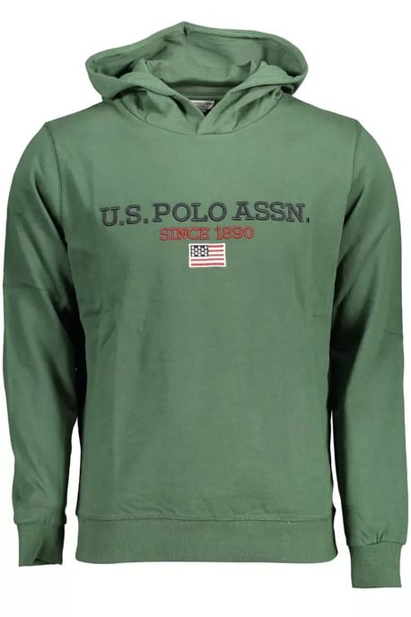 Fleece-Hoodie Grün - Image 1