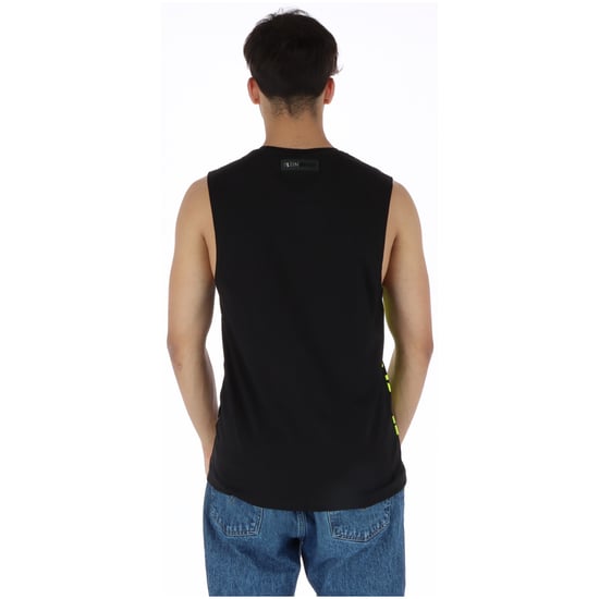 Plein Sport Muskelshirt mit Neon-Grafik - Schwarz - Image 2