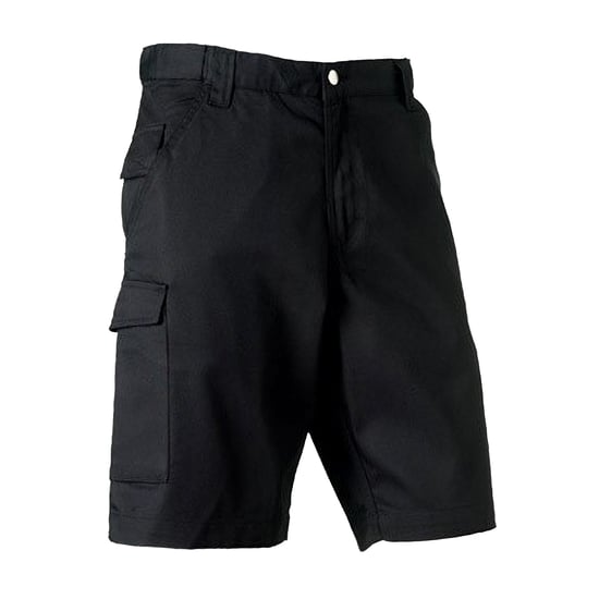 Russell Workwear Twill Shorts / Cargo-Shorts (Schwarz) - Image 2