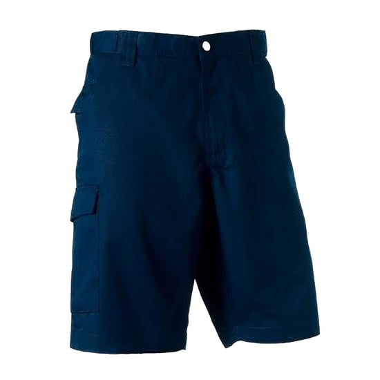 Russell Workwear Twill Shorts / Cargo-Shorts (Marineblau) - Image 2