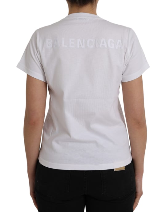 Balenciaga Logo T-Shirt mit kurzen Ärmeln - Image 3