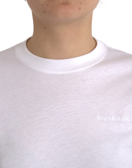 Balenciaga Logo T-Shirt mit kurzen Ärmeln - Image 4