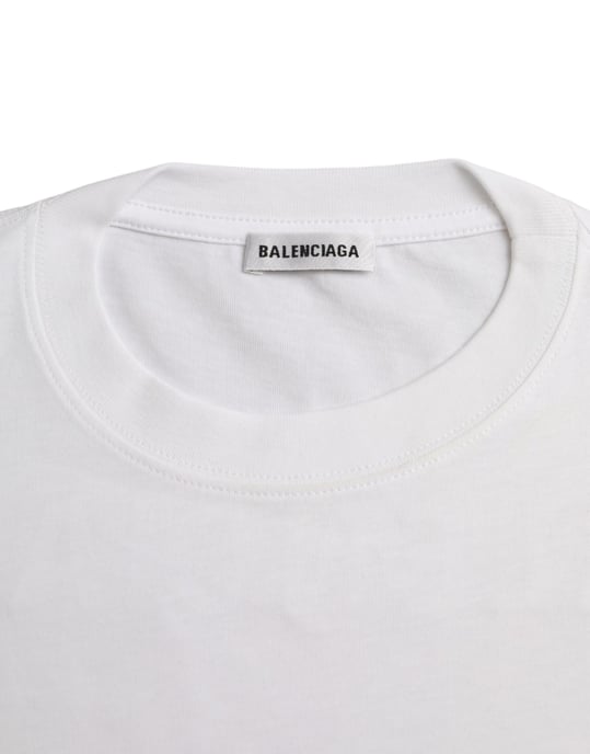 Balenciaga Logo T-Shirt mit kurzen Ärmeln - Image 6