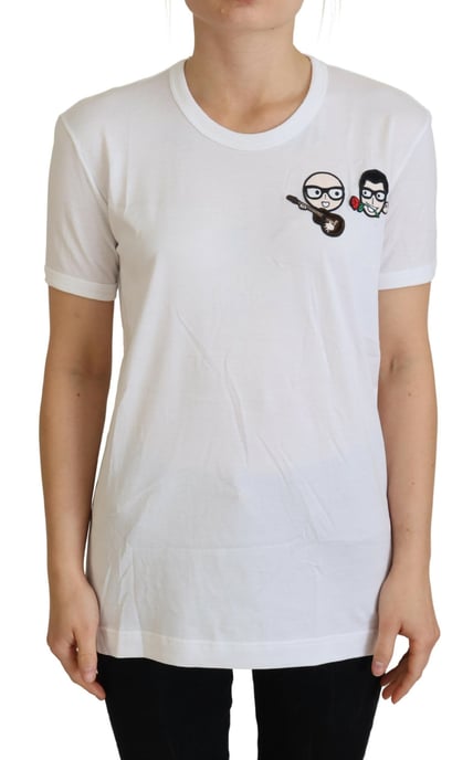 Dolce Gabbana Besticktes T-Shirt - Image 1