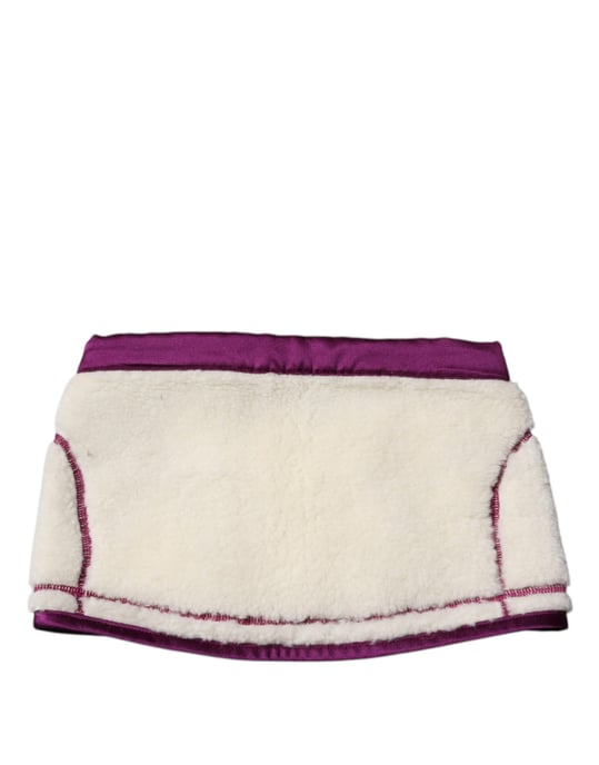 Fleece Halswärmer mit Satinbesatz - Image 4