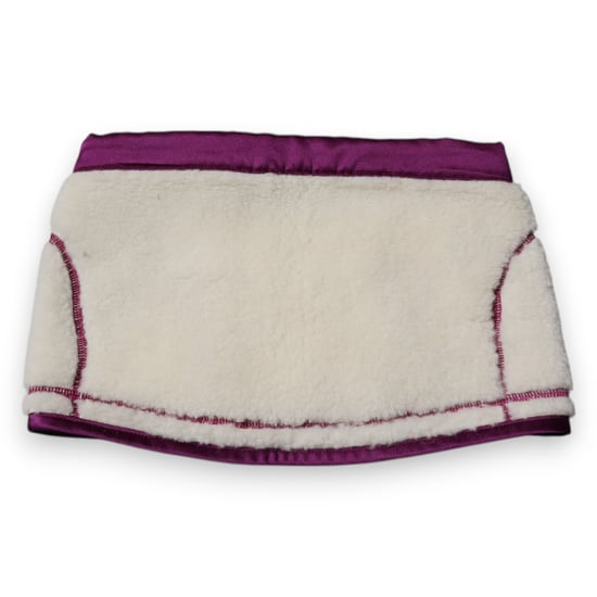 Fleece Halswärmer mit Satinbesatz - Image 5