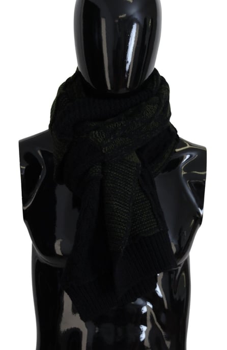 Dolce & Gabbana Kabelstrickschal - Schwarz - Image 2