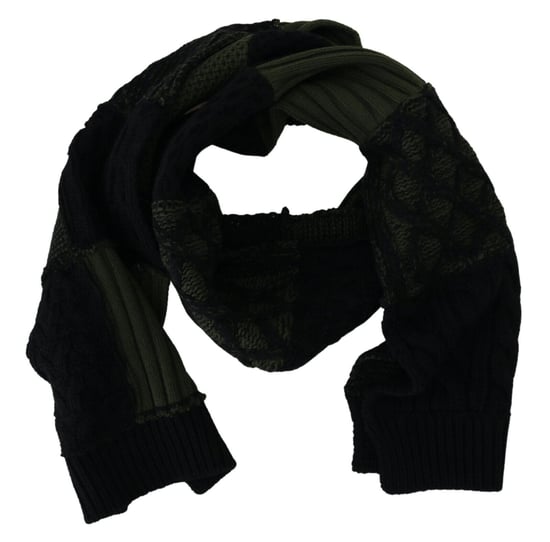 Dolce & Gabbana Kabelstrickschal - Schwarz - Image 4