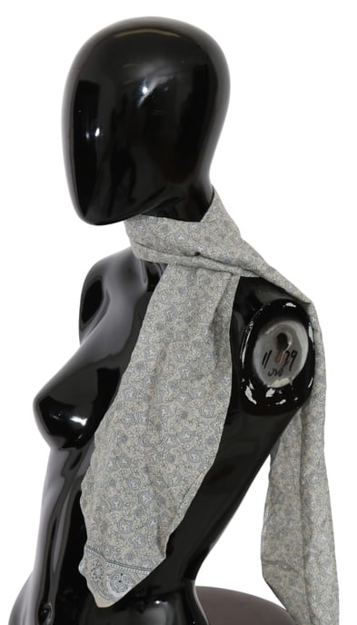 Ermanno Scervino Seidenschal mit floralem Druck - Image 4