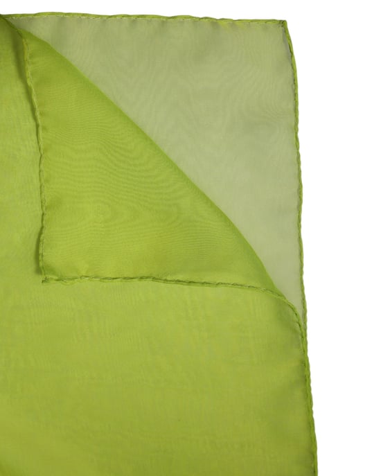 Seidentuch Limettengrün Accessoire - Image 4