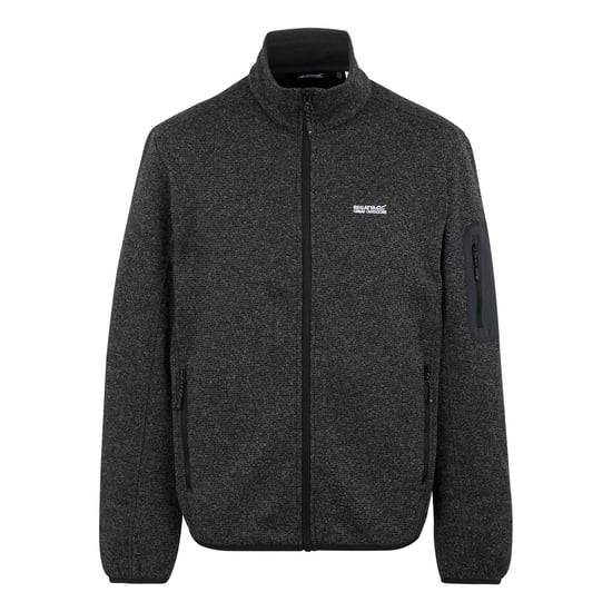 Regatta - "Newhill" Fleecejacke für Herren, Durchgehender Reißverschluss, meliert (Asche) - Image 1