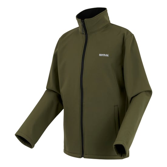 Regatta - "Cera V" Softshelljacke windbeständig für Herren (Oliv) - Image 3