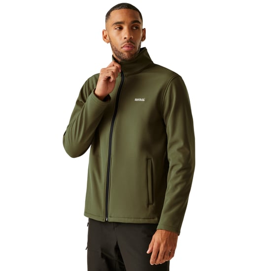 Regatta - "Cera V" Softshelljacke windbeständig für Herren (Oliv) - Image 5