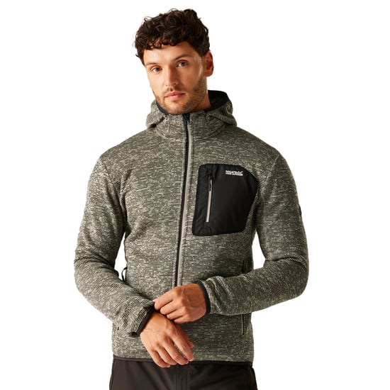 Regatta - "Newhill" Fleecejacke für Herren, Durchgehender Reißverschluss, meliert (Klosterstein) - Image 4