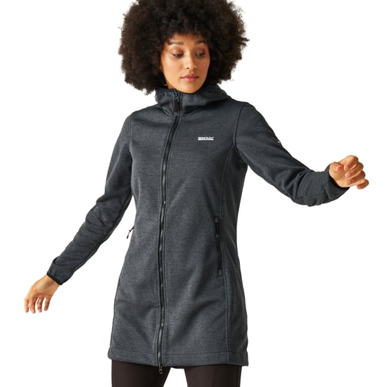 Regatta - "Bloomfield" Fleecejacke für Damen (Mittelgrau/Hauch von Lila) - Image 4