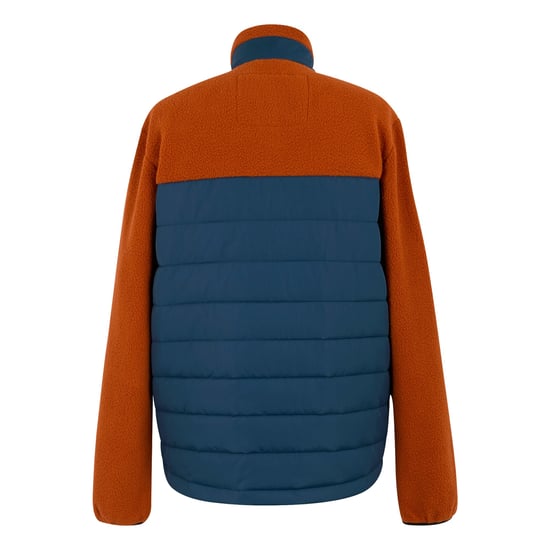 Regatta - "Frankie" Hybridjacke für Herren, Durchgehender Reißverschluss, Teddyfleece (Tonfarben/Dunkel-Jeansblau) - Image 2
