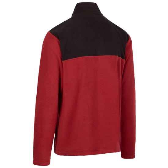 Trespass - "Curtiston AT100" Fleece-Oberteil für Herren (Weinrot) - Image 2